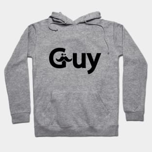 Guy being a guy artistic design Hoodie